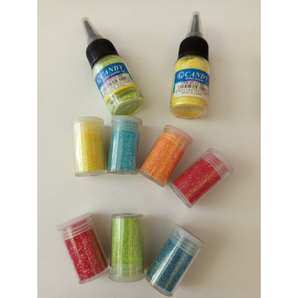 

BUBUK GLITER BOTOL & SET / BUBUK GLITER WARNA WARNI