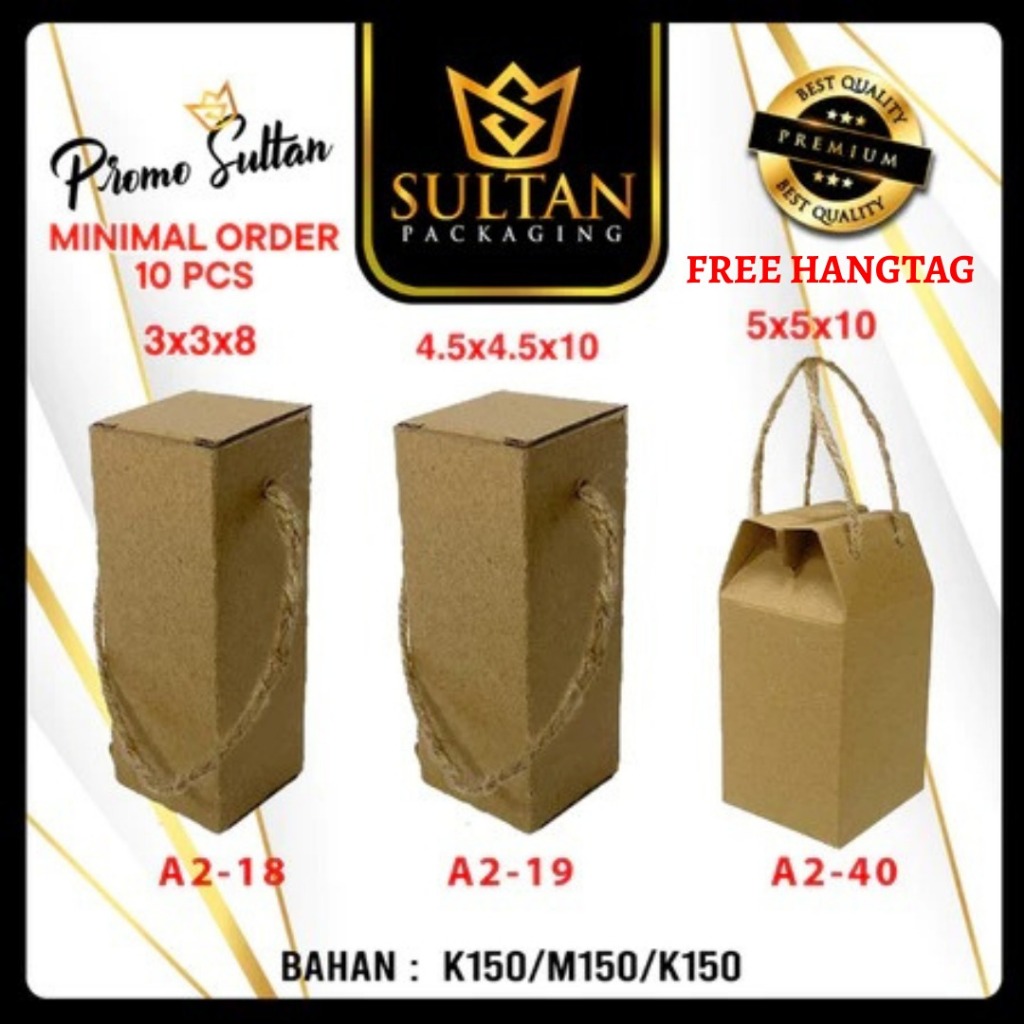 

Packaging Souvenir - Kotak Souvenir Kraft - Kotak Packaging Souvenir Coklat Polos - A2-18