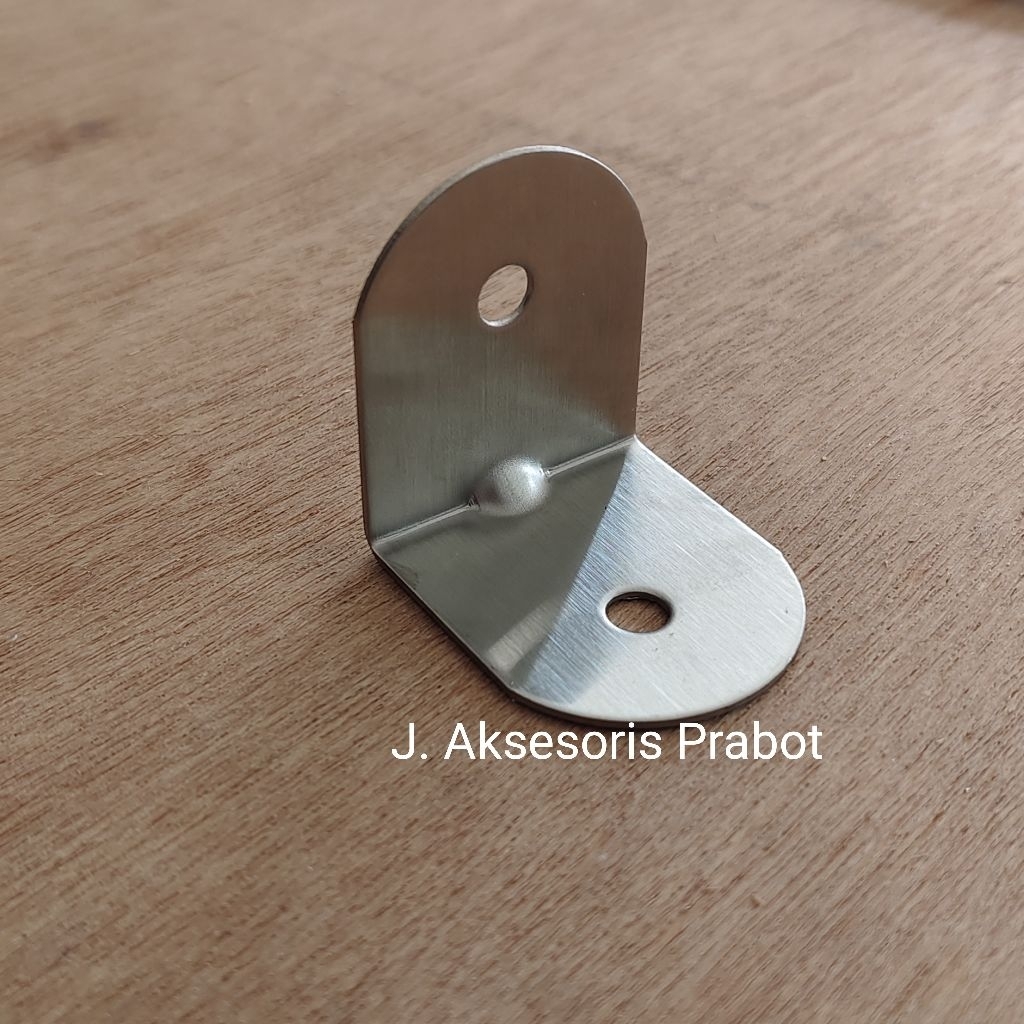 Bracket siku/Besi siku L Lubang Buat
