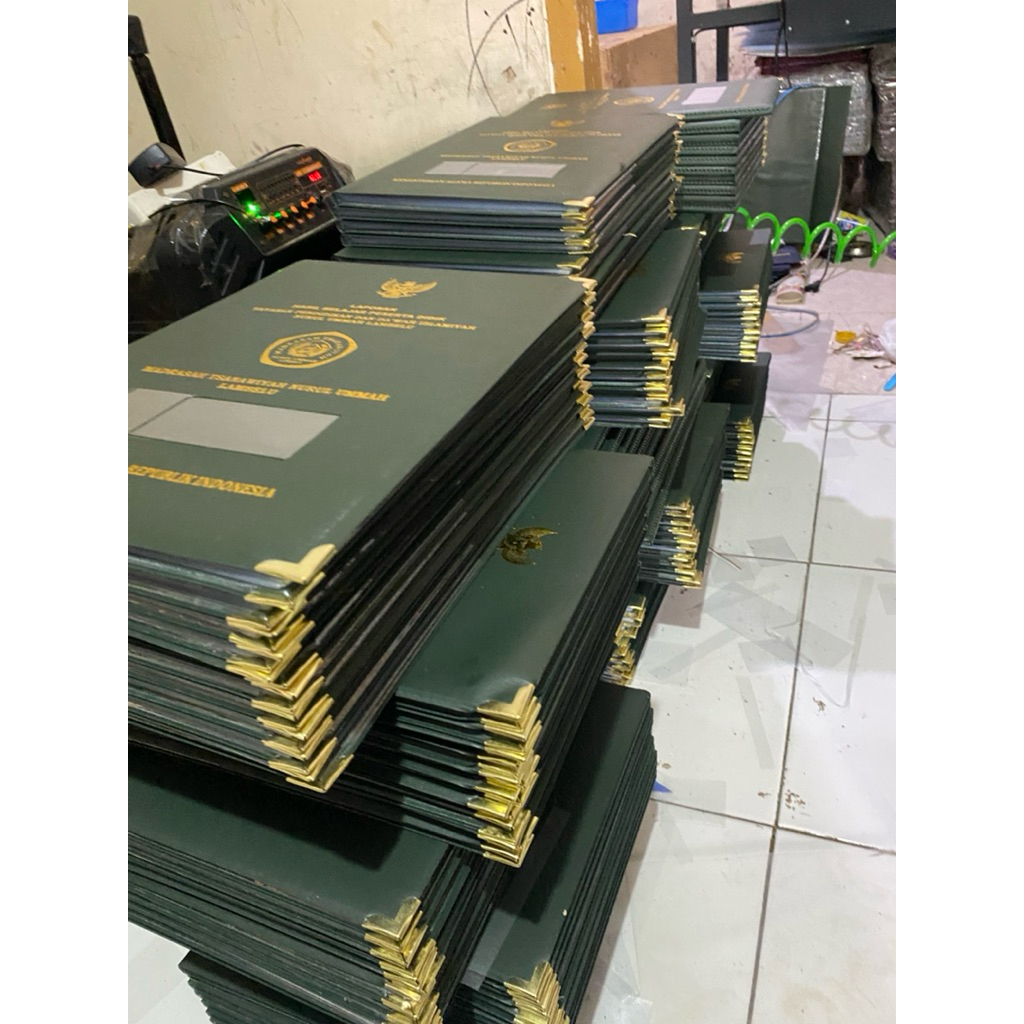 

Map sampul rapor custom embos | minimal 50 pcs