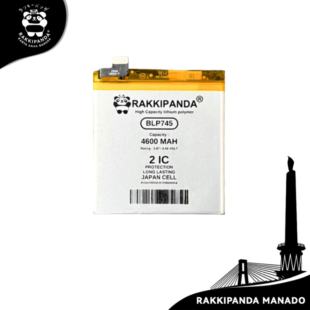 RakkiPanda Baterai HP BLP745 OnePlus 7T Pro