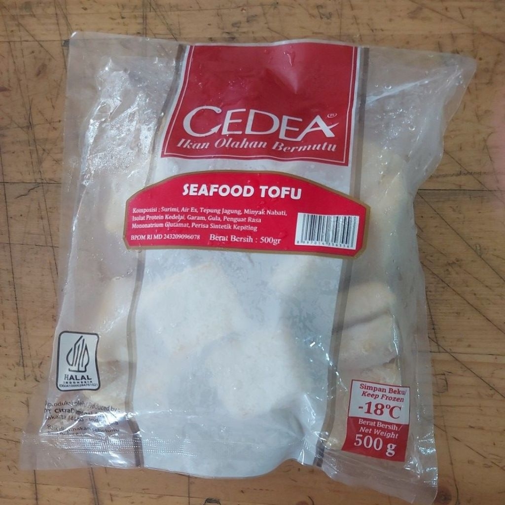 

CEDEA SEAFOOD TOFU 500GR