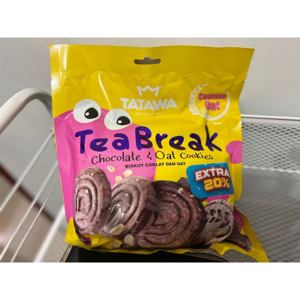 

TATAWA TEA BREAK CHOCOLATE OAT COOKIES 120G