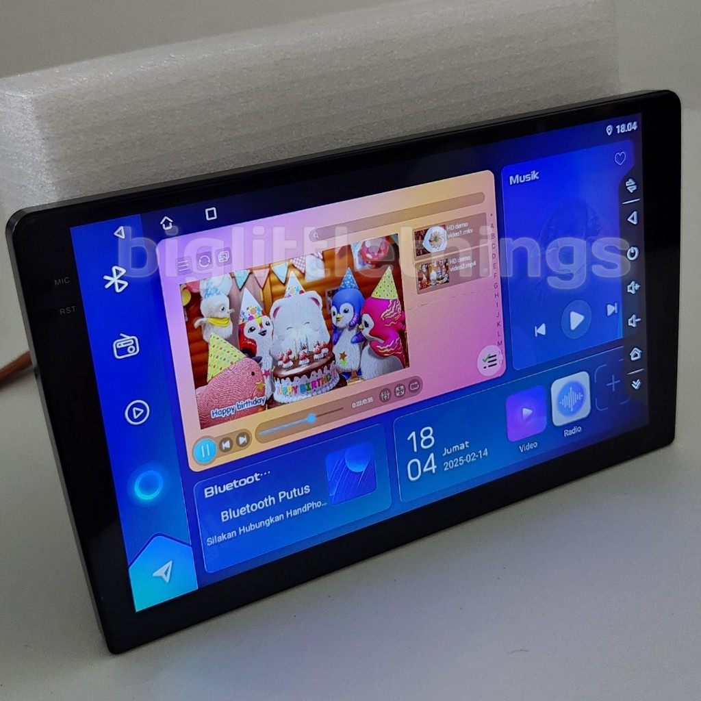 Headunit Android DHD 10 inc