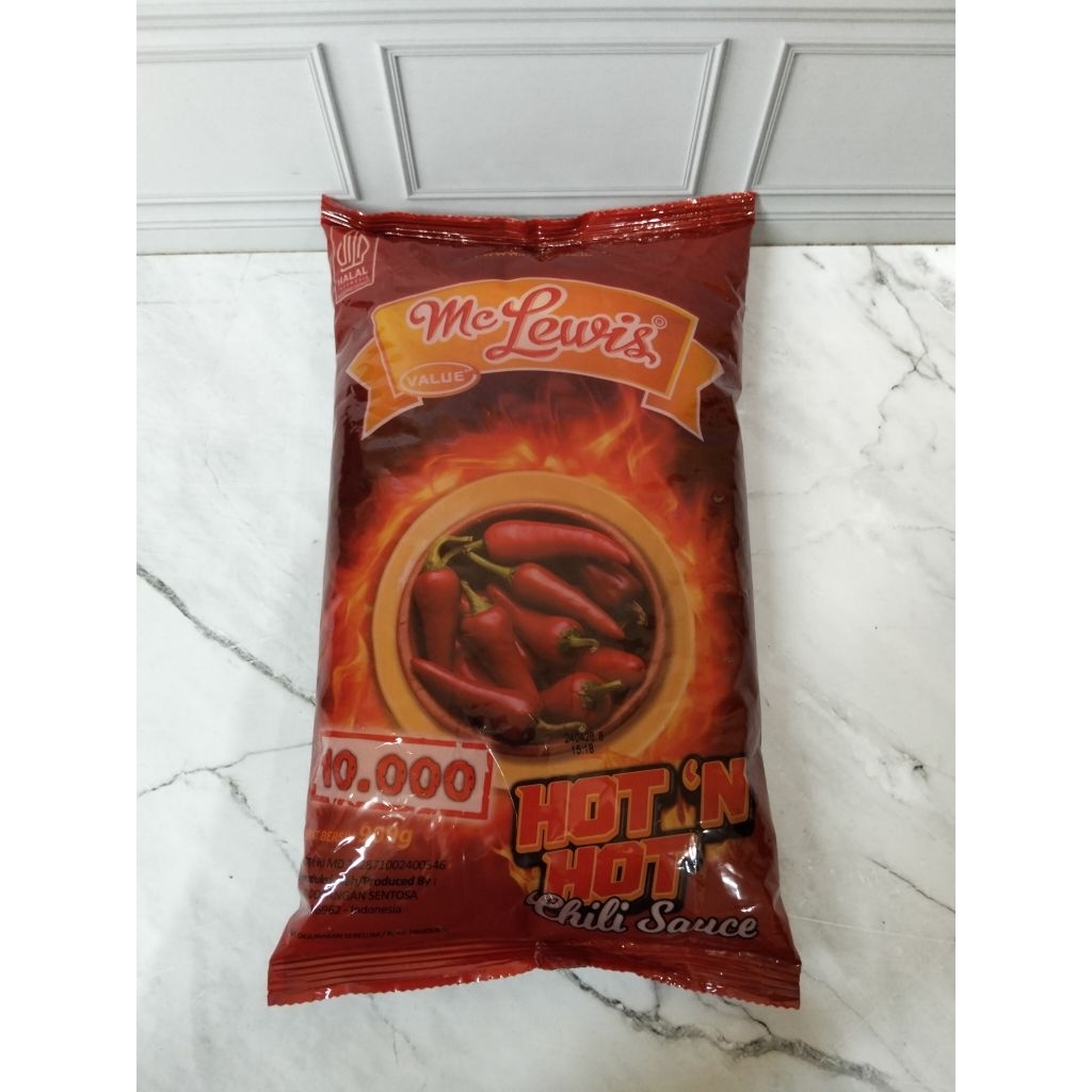 

MC LEWIS HOT'N HOT CHILI SAUCE ( SAUS SAMBAL ) 900g