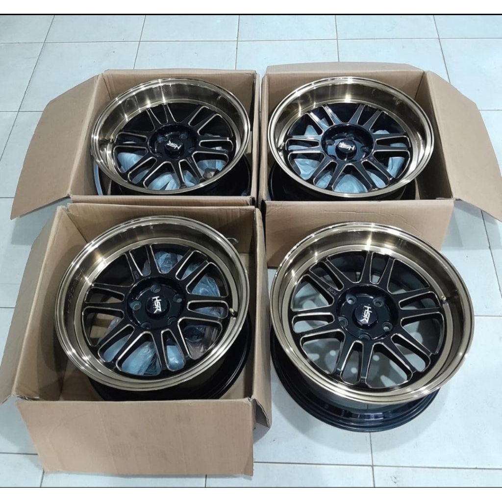 Velg Mobil Second Hsr BOROKO BLY01 R17 Cocok Inova Reborn Zenix Venturer