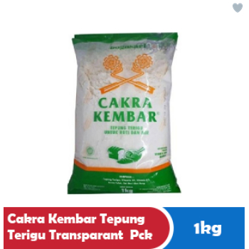 

Cakra Kembar Tepung Terigu Transparan 1 Kg Protein Tinggi