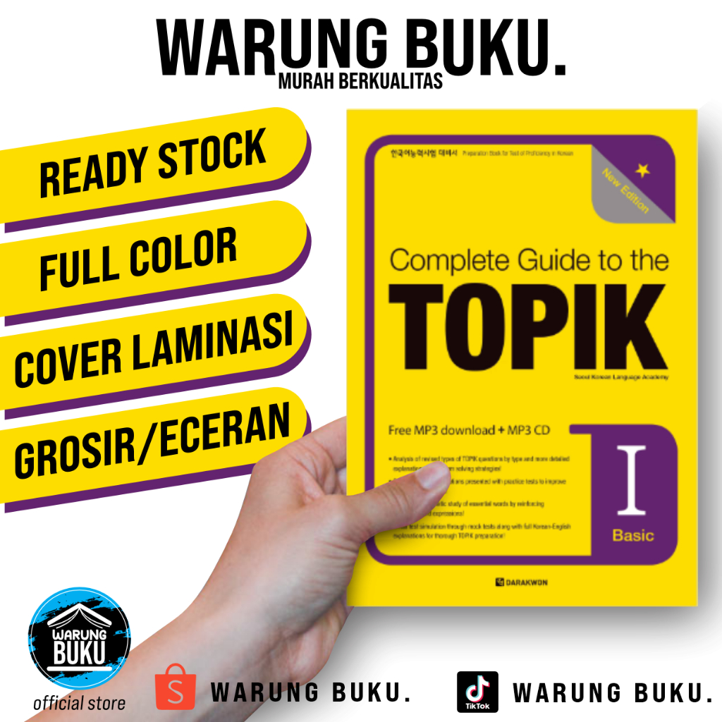 

Buku Complete Guide To the TOPIK 1