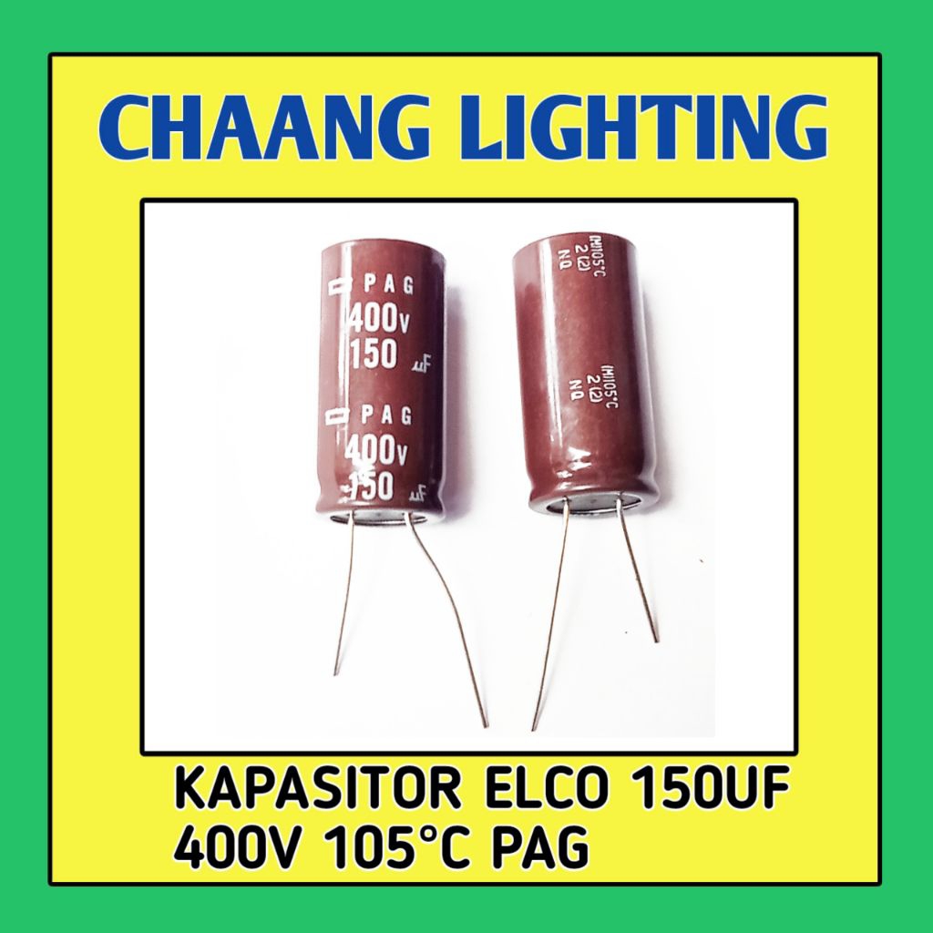 150UF 400V KAPASITOR ELKO 150UF 400V CAPASITOR ELCO 150UF 400V ELCO 150UF 400V 105°C