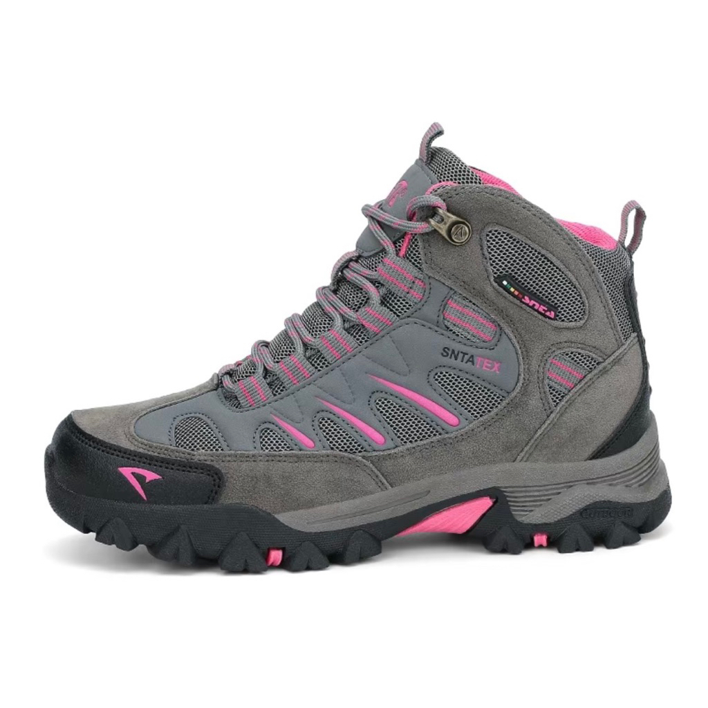 Sepatu gunung wanita SNTA 613 grey fuschia