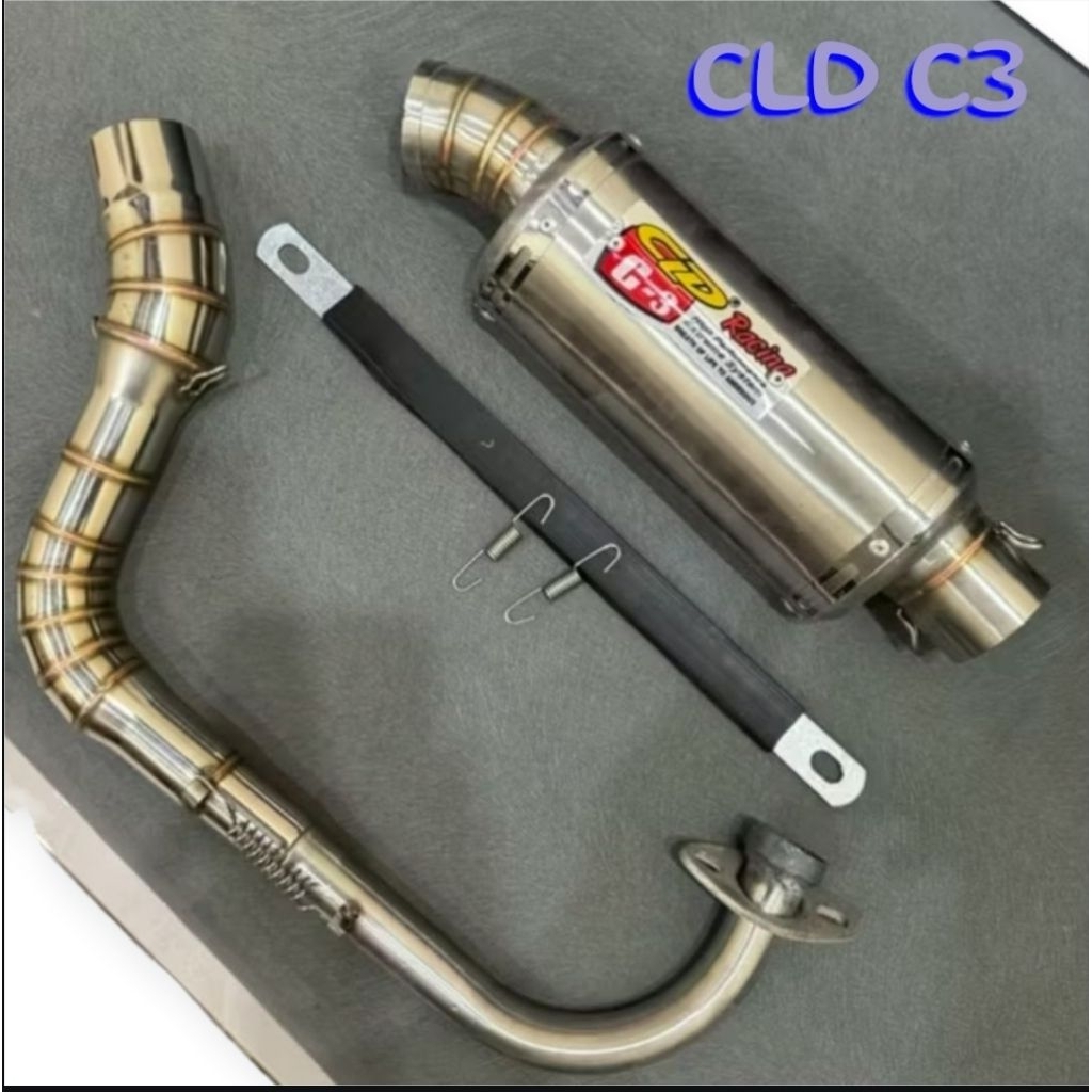 KNALPOT CLD C3 OVAL 20 MIO SPORTY BEAT FI SCOOPY KNALPOT RACING MIO J MIO M3 knalpot mio j mio m3 kn