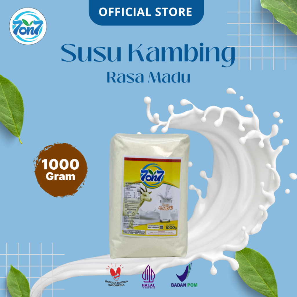 

Susu Kambing Rasa Madu 1000 Gr