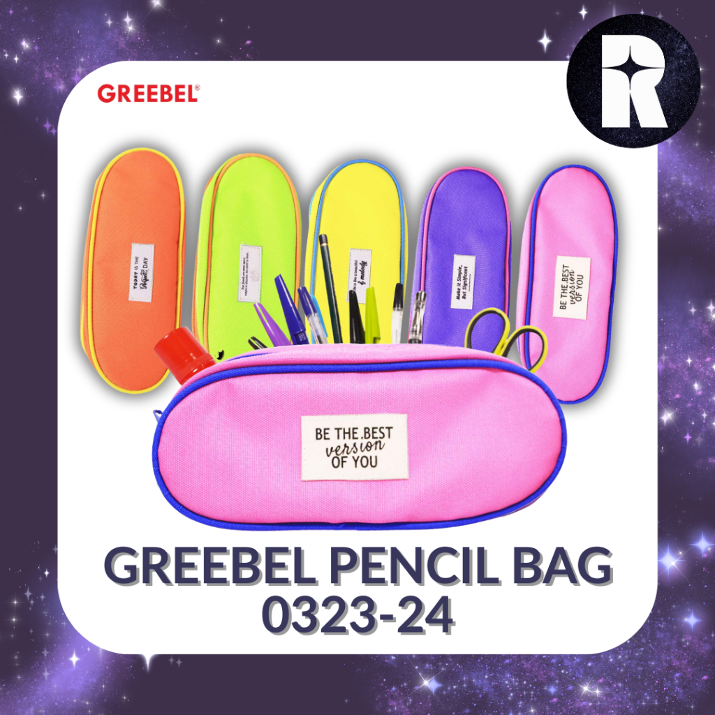 

GREEBEL PENCIL BAG / TEMPAT PENSIL ANAK SEKOLAH 0323-24