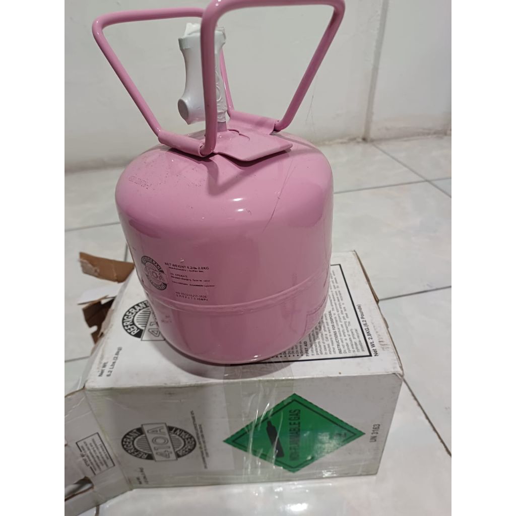 refrigerant r410 tabung / r410a ukuran 2.8 kg
