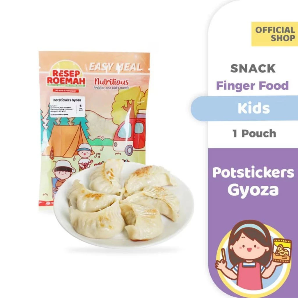 

RESEP ROEMAH POTSTICKERS GYOZA / MAKANAN SEHAT / KIDS FROZEN FOOD / NO MSG & PENGAWET