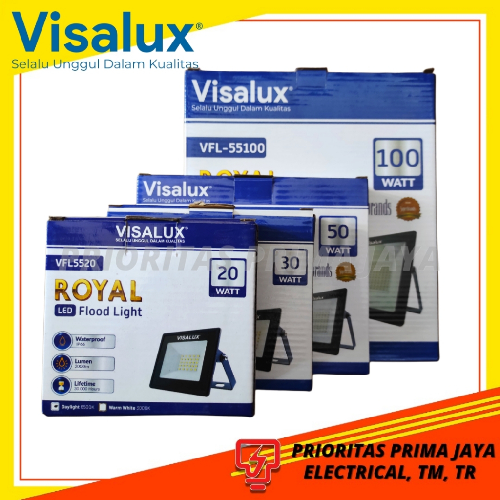 Kap Lampu Sorot LED Visalux