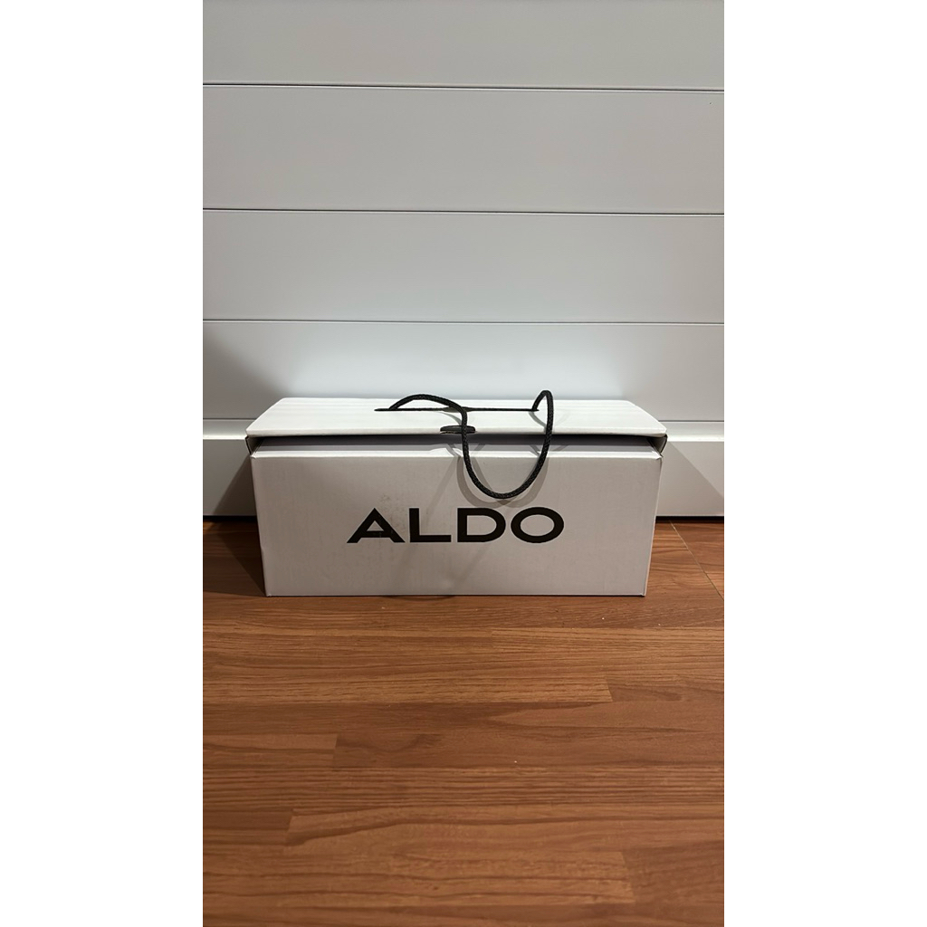 Box sepatu sandal wanita Aldo/kotak sepatu sandal wanita Aldo original