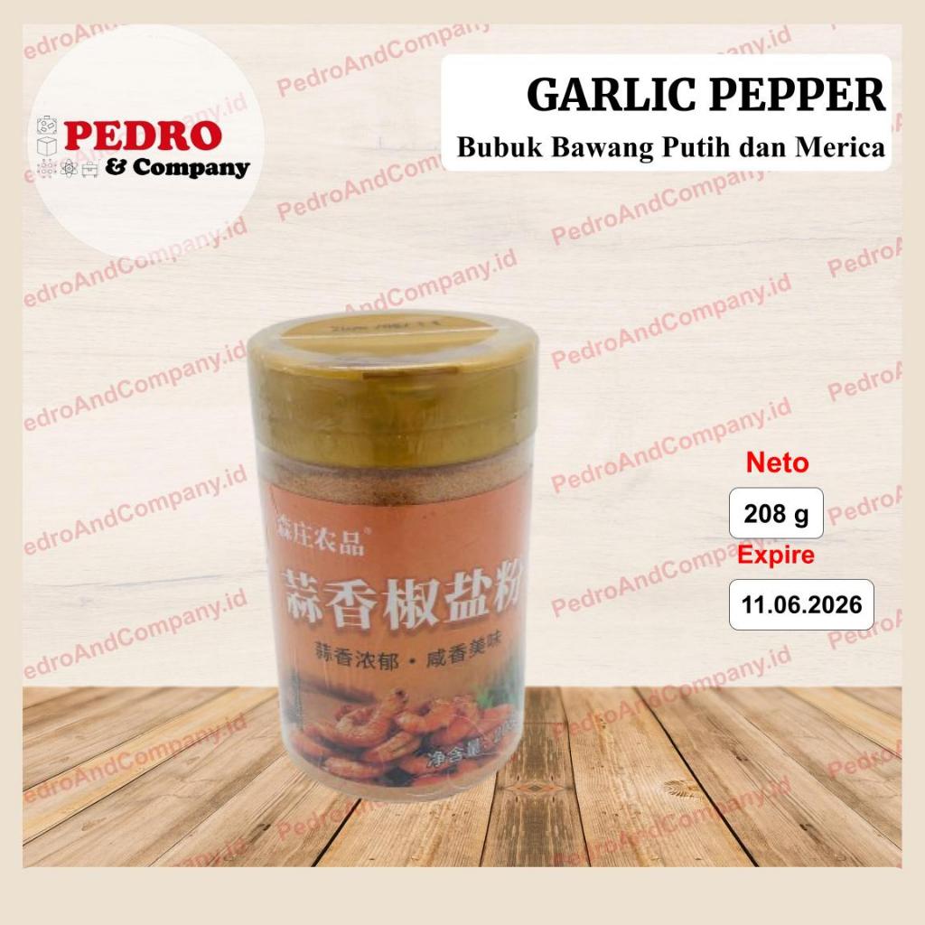 

Garlic Pepper Salt Power 208 gram bumbu bawang putih garam chinese