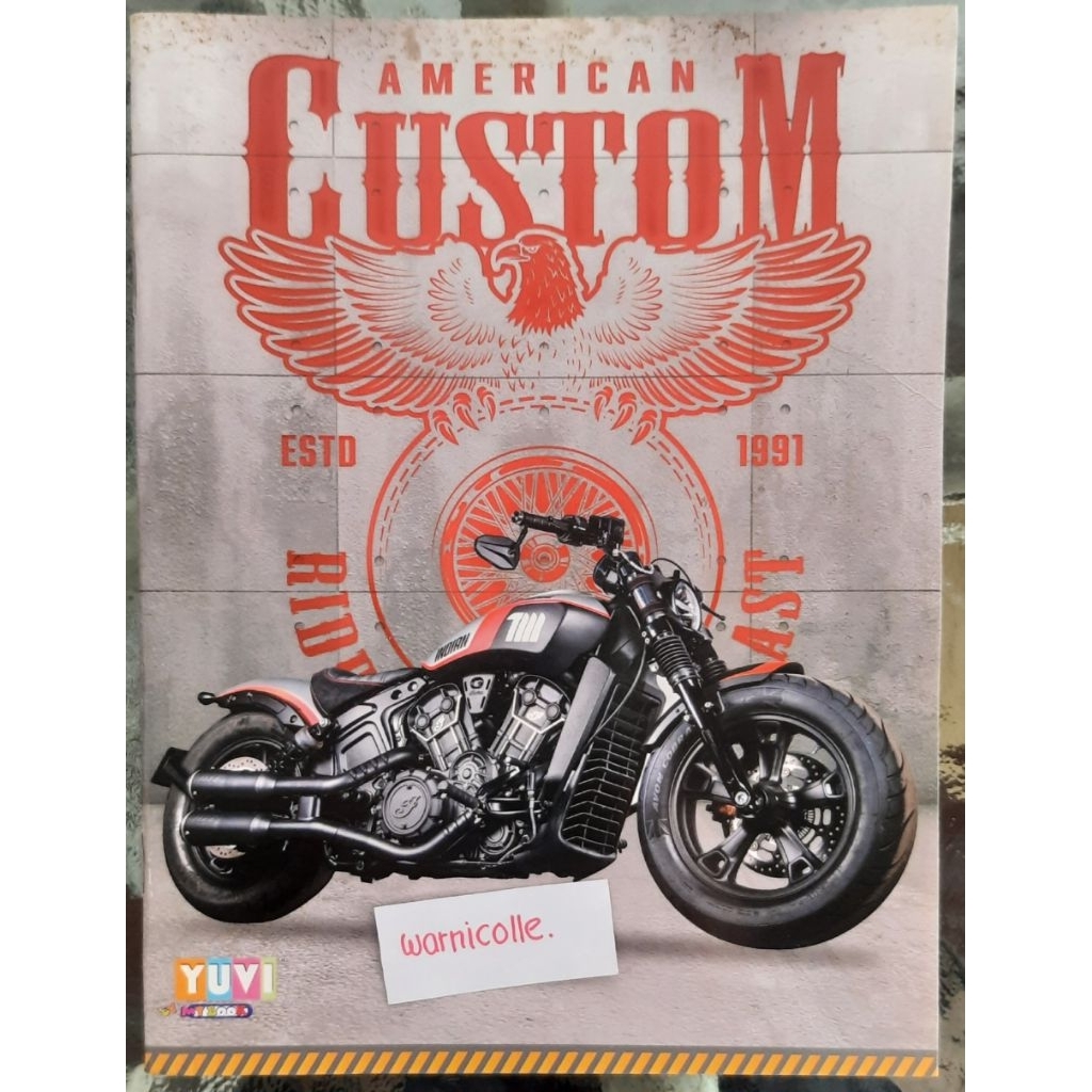 

Buku Tulis 38 lembar Motor