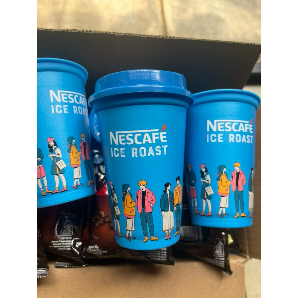 Tumbler / gelas plastik original nescafe