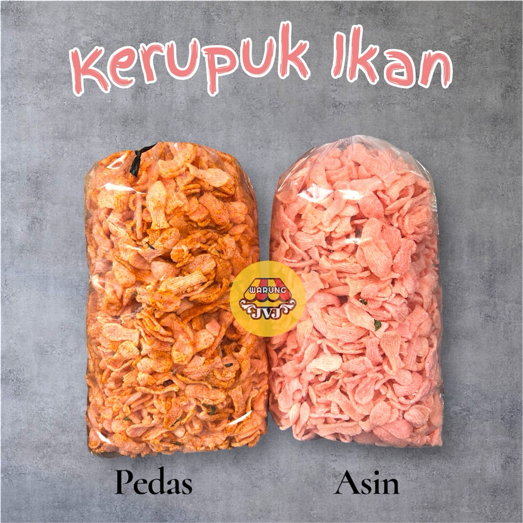 

Kerupuk Ikan – Cemilan Gurih Pedas & Asin Renyah