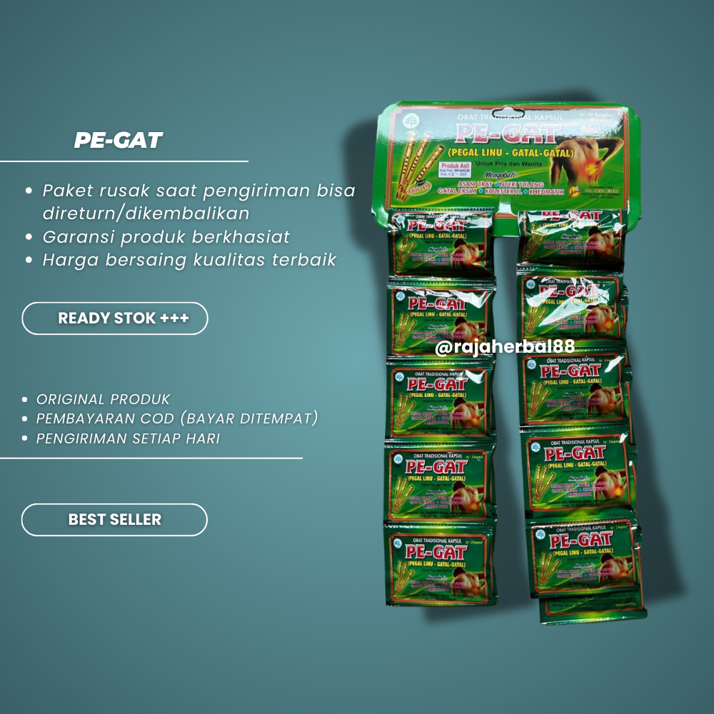 

Pegat Kapsul Renceng 20 Sachet Original (Pegal Linu)