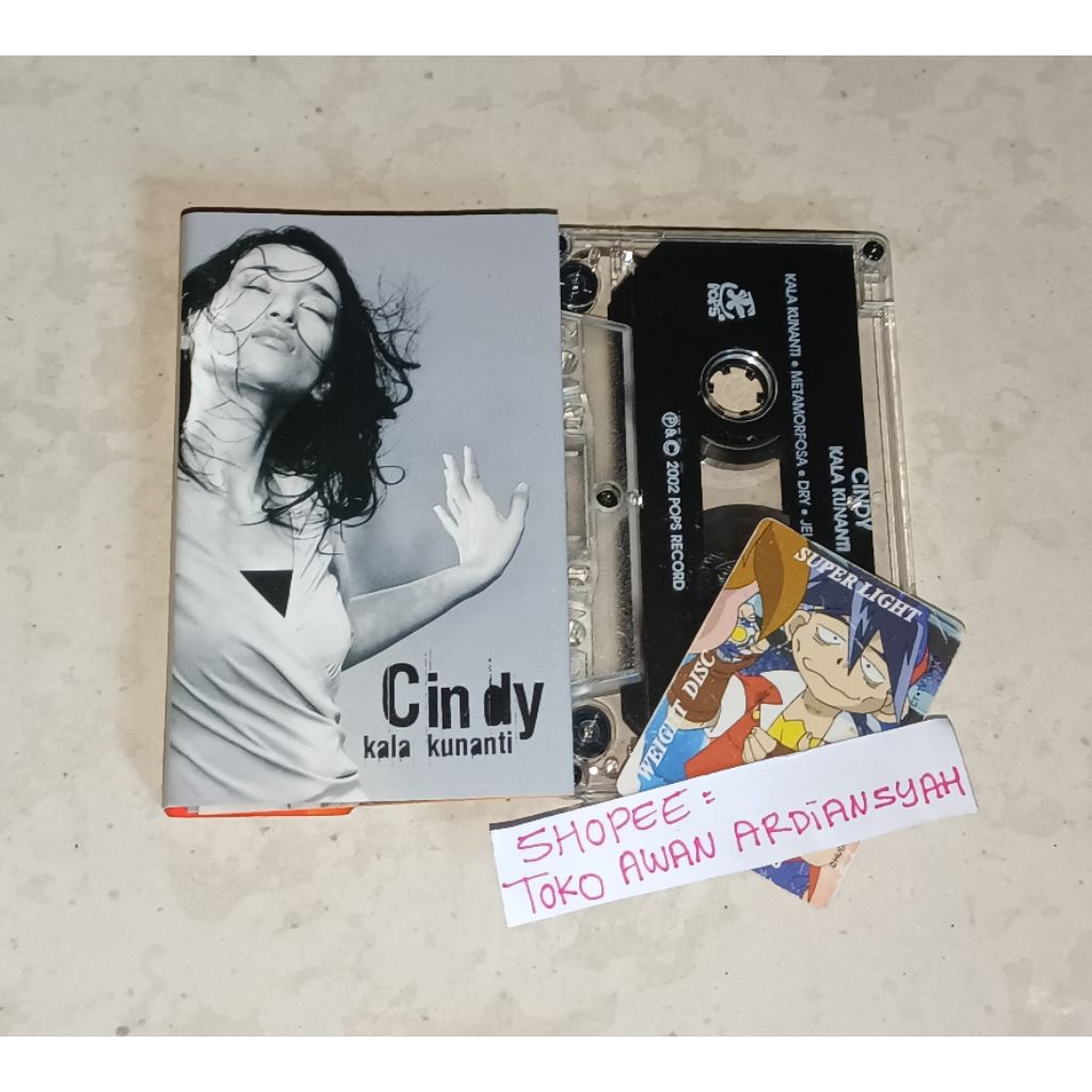 kaset pita cindy kala kunanti