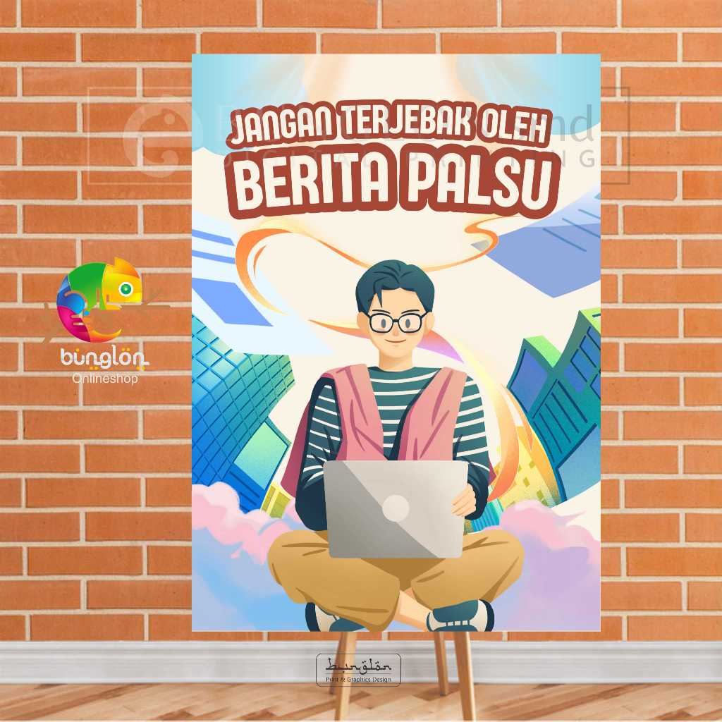 

Poster Jangan Terjebak Oleh Berita Palsu