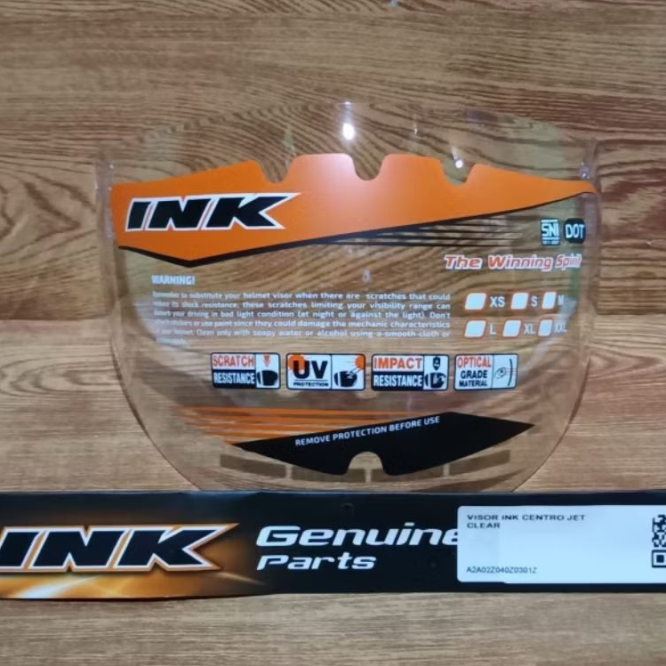 Visor ink centro / kaca helm ink centro original