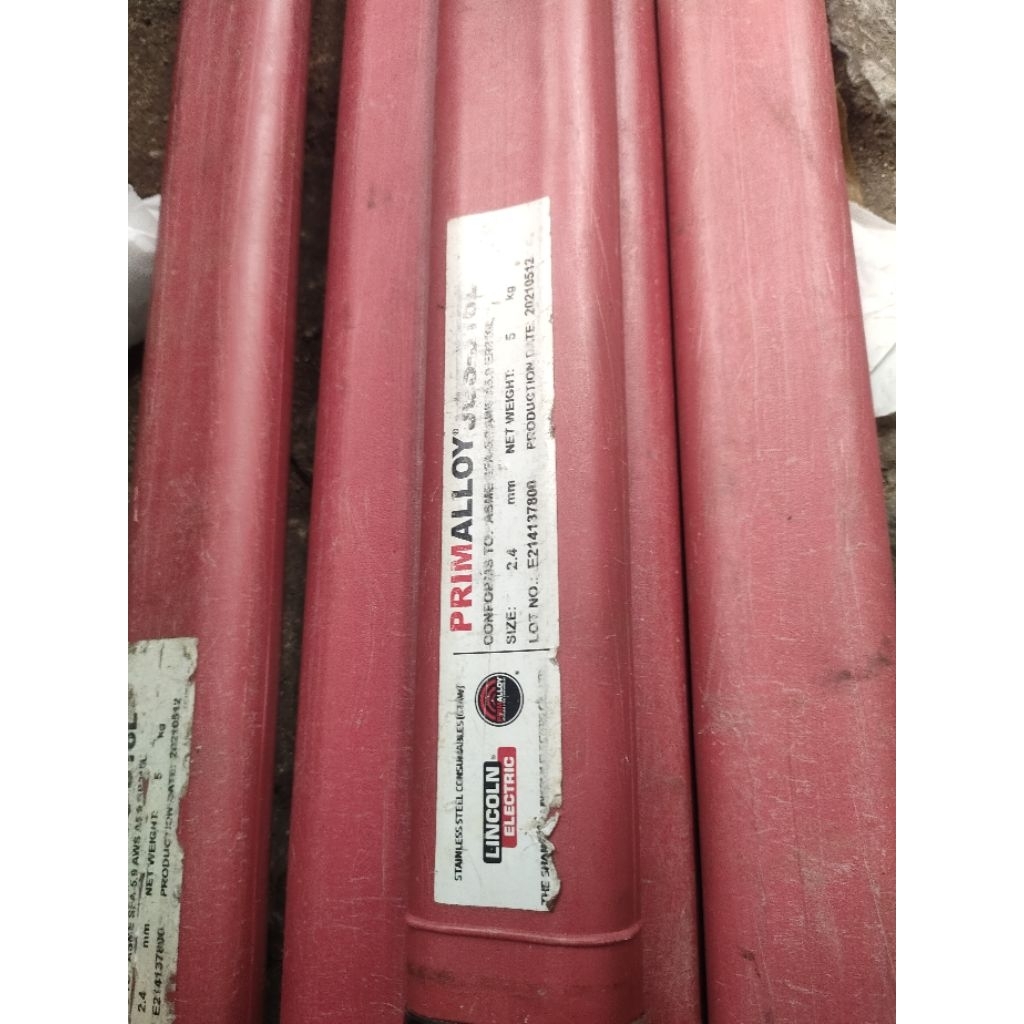 LINCOLN ELECTRIC Kawat Las PRIMALOY TIG/GTAW JGS-316L 2,4 MM 1tube ( 5kg )