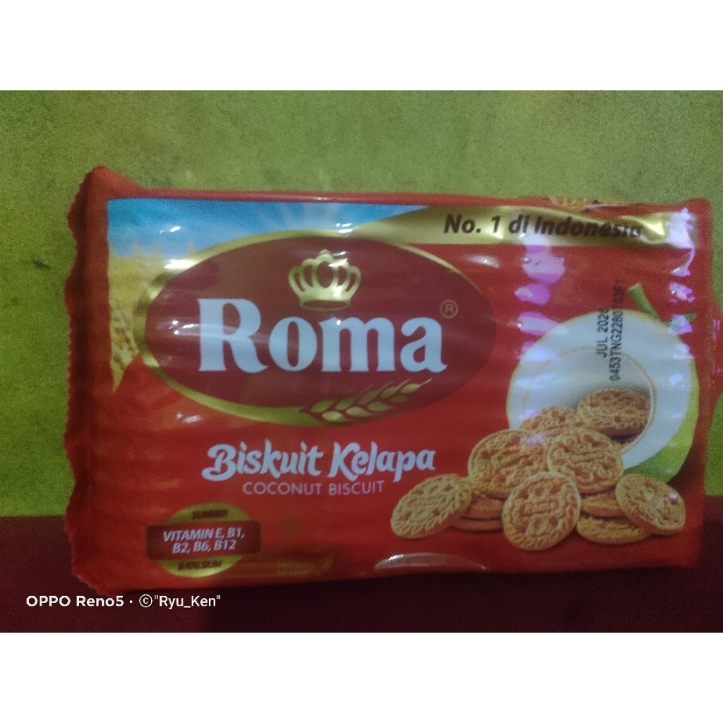 

Biskuit roma kelapa