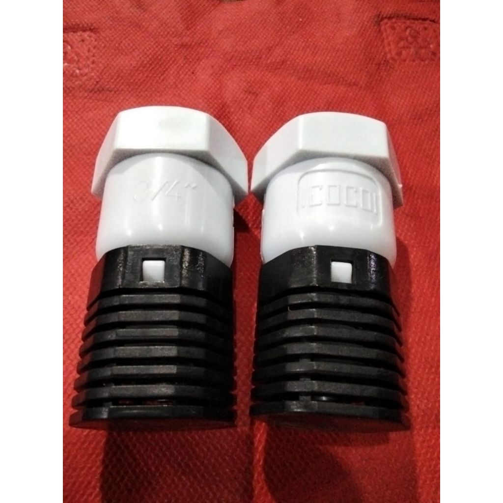 klep air pvc 3/4 inchi  saringan air