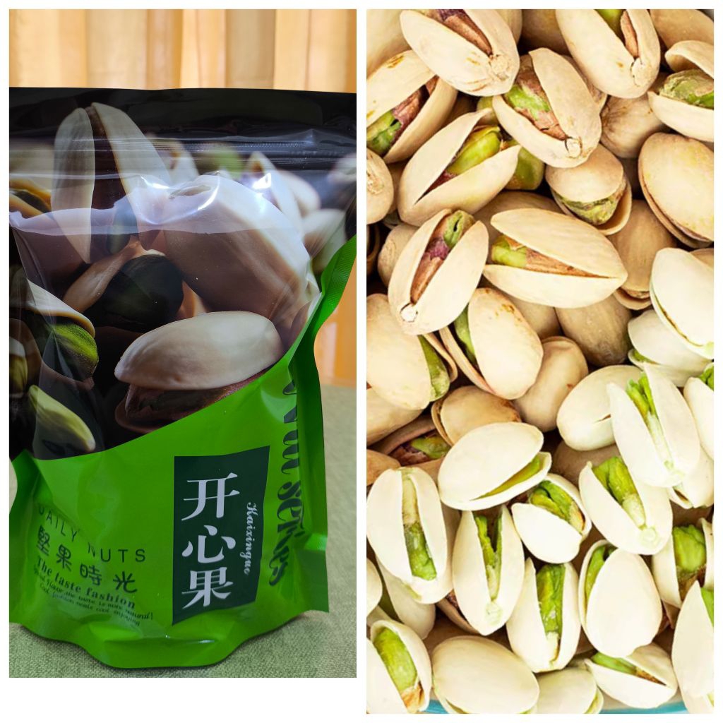 

Kacang pistachio/Fustuk/kacang ketawa 500gr/250gr