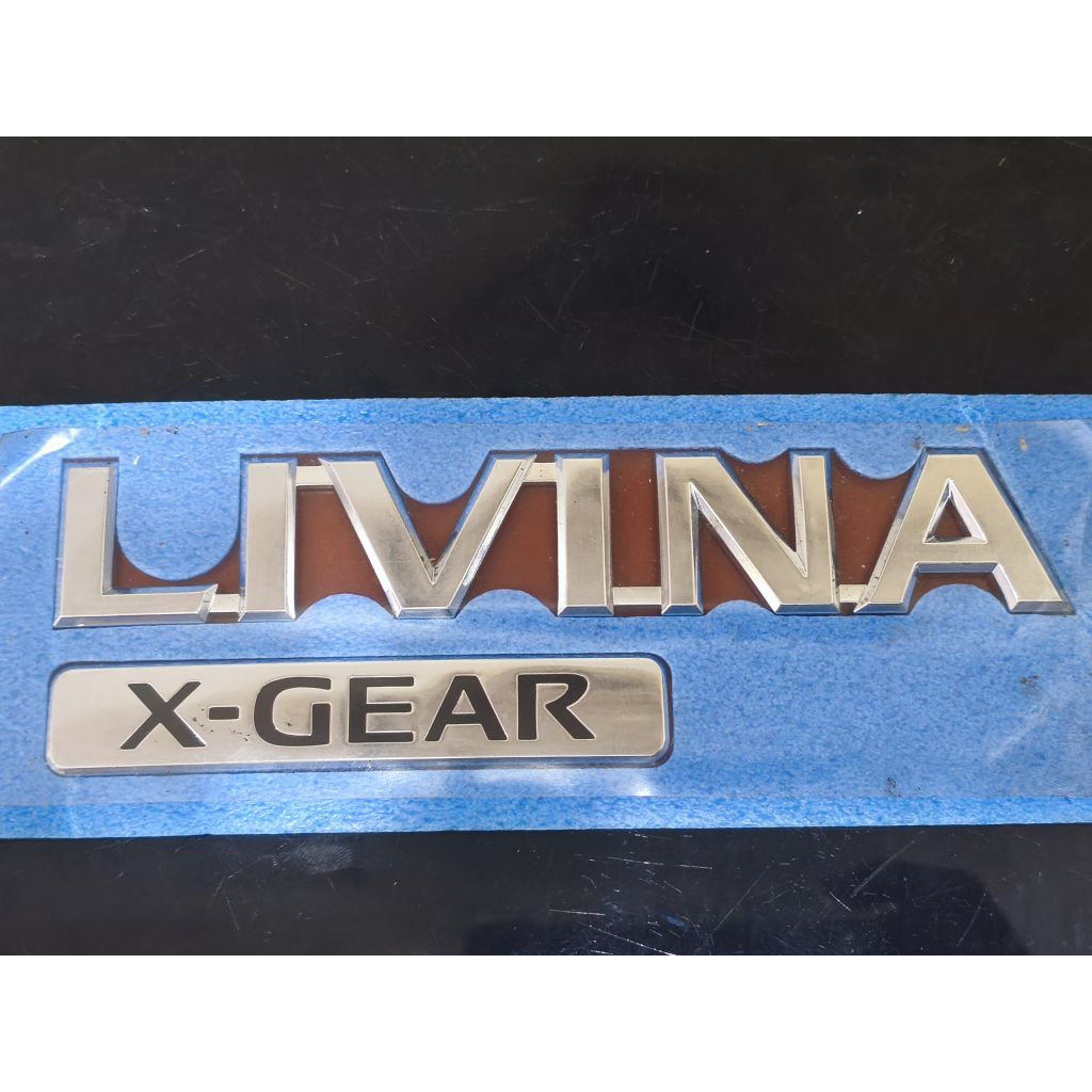 Emblem Logo Nissan Livina Xgear X-Gear L10