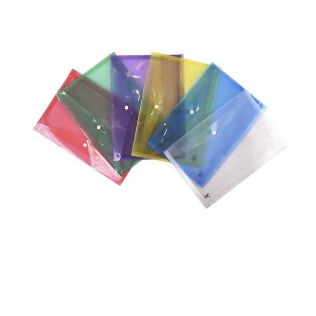 

FOLDER ONE - Map Kancing Mika Ukuran Folio Bening dan Biru Isi 12