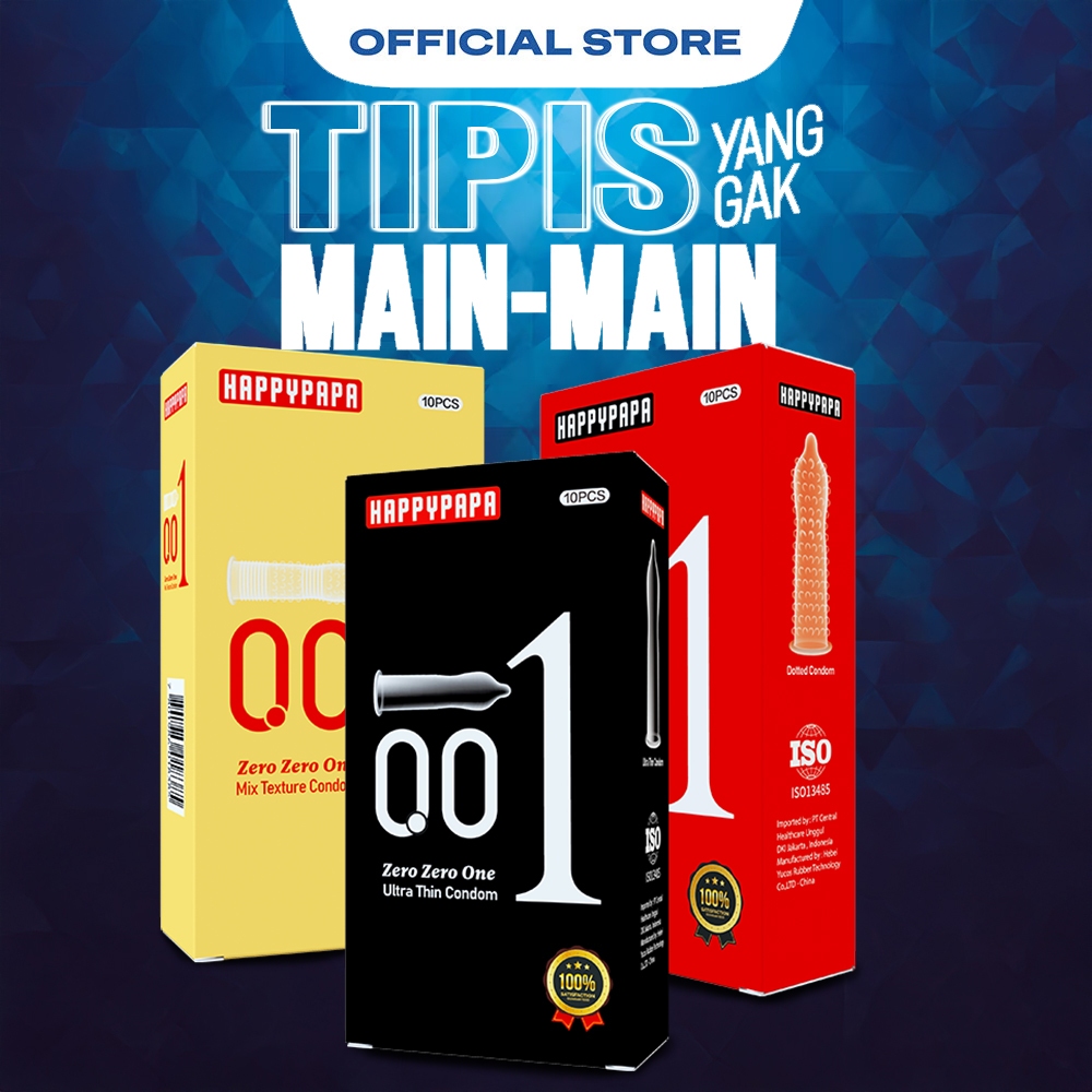 Kondom 001 Happypapa Sensasi Original