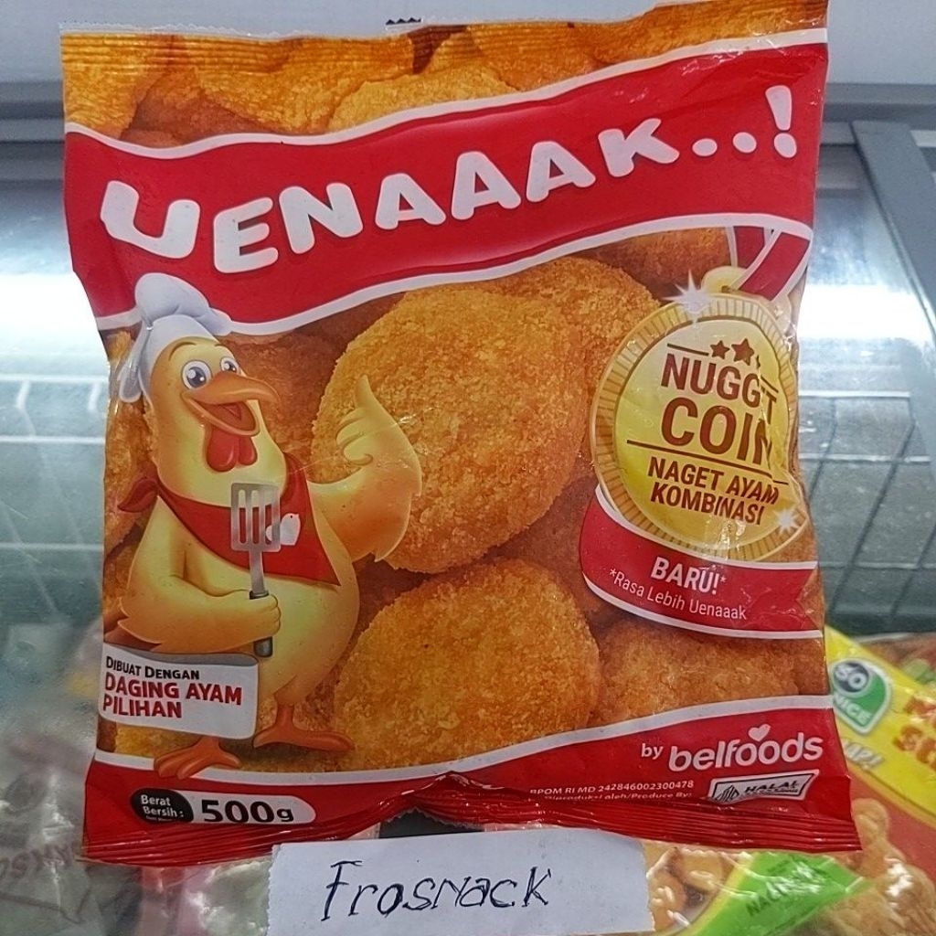 

Nugget coin uenaaak 500g belfoods