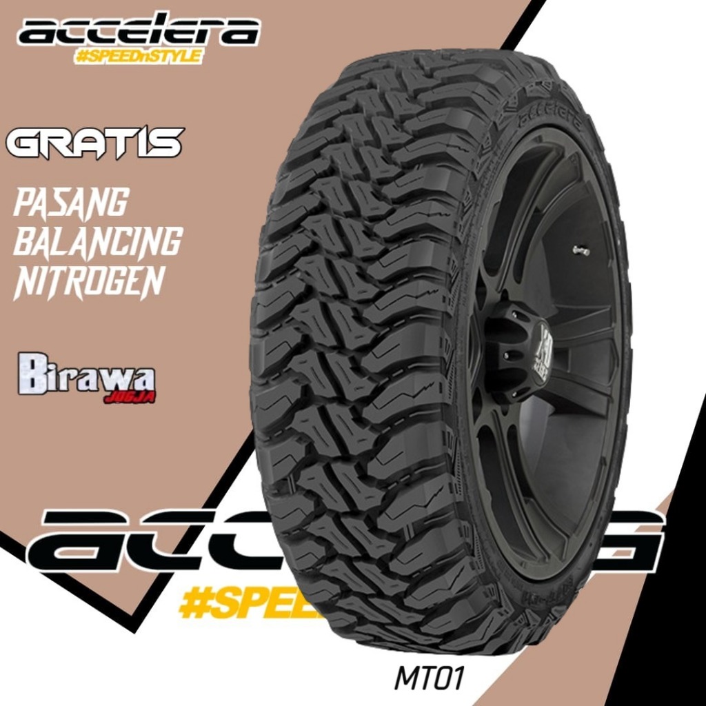 BAN OFFROAD RING 15 UNTUK MOBIL TAFT ROCKY FEROZA KATANA JIMNY - BAN 30X9,5 R15 ACCCELERA MT