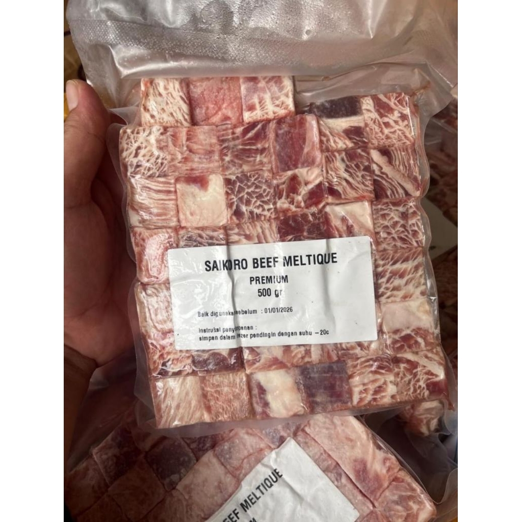 

DAGING SAIKORO BEEF MELTIQUE 500GR