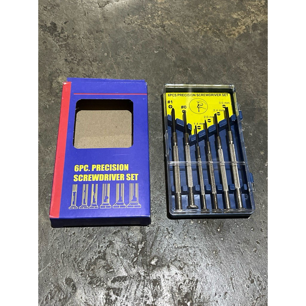 Obeng Set Jam Kecil Isi 6