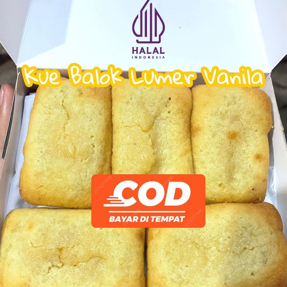 

Spesial Wisman 100% Halal Kue Balok Varian Vanila 5 & 10 Potong