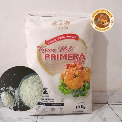 

Breadcrumbs white 10kg /tepung roti putih /white breadcrumbs