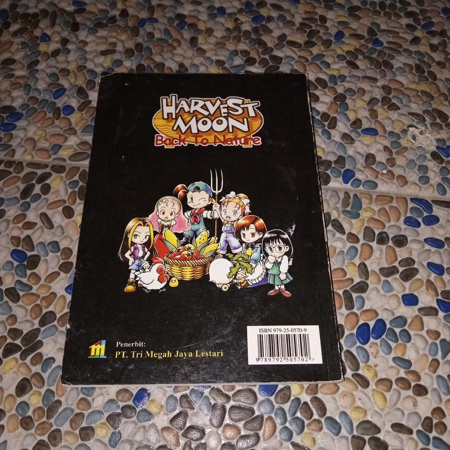 Buku Panduan Harvest Moon Back To Nature Strategy Books