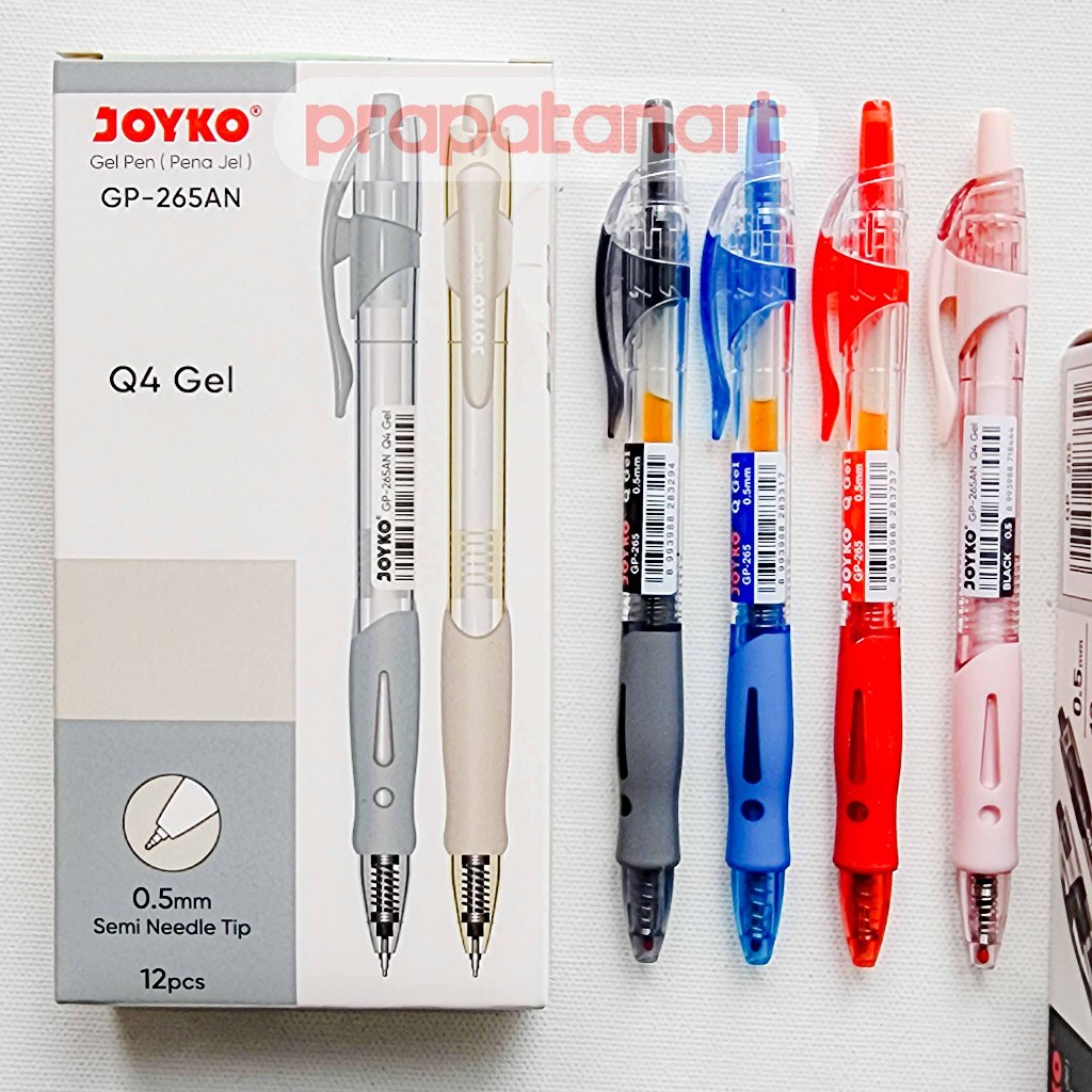 

Joyko GP-265 Gel Pen 0.5mm | Pena Jel | Pulpen