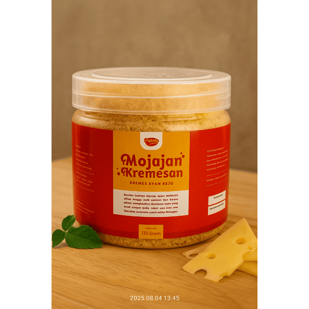 

Kremesan Keju Mojajan 125 Gram – Snack Renyah Gurih Cocok untuk Lauk & Camilan