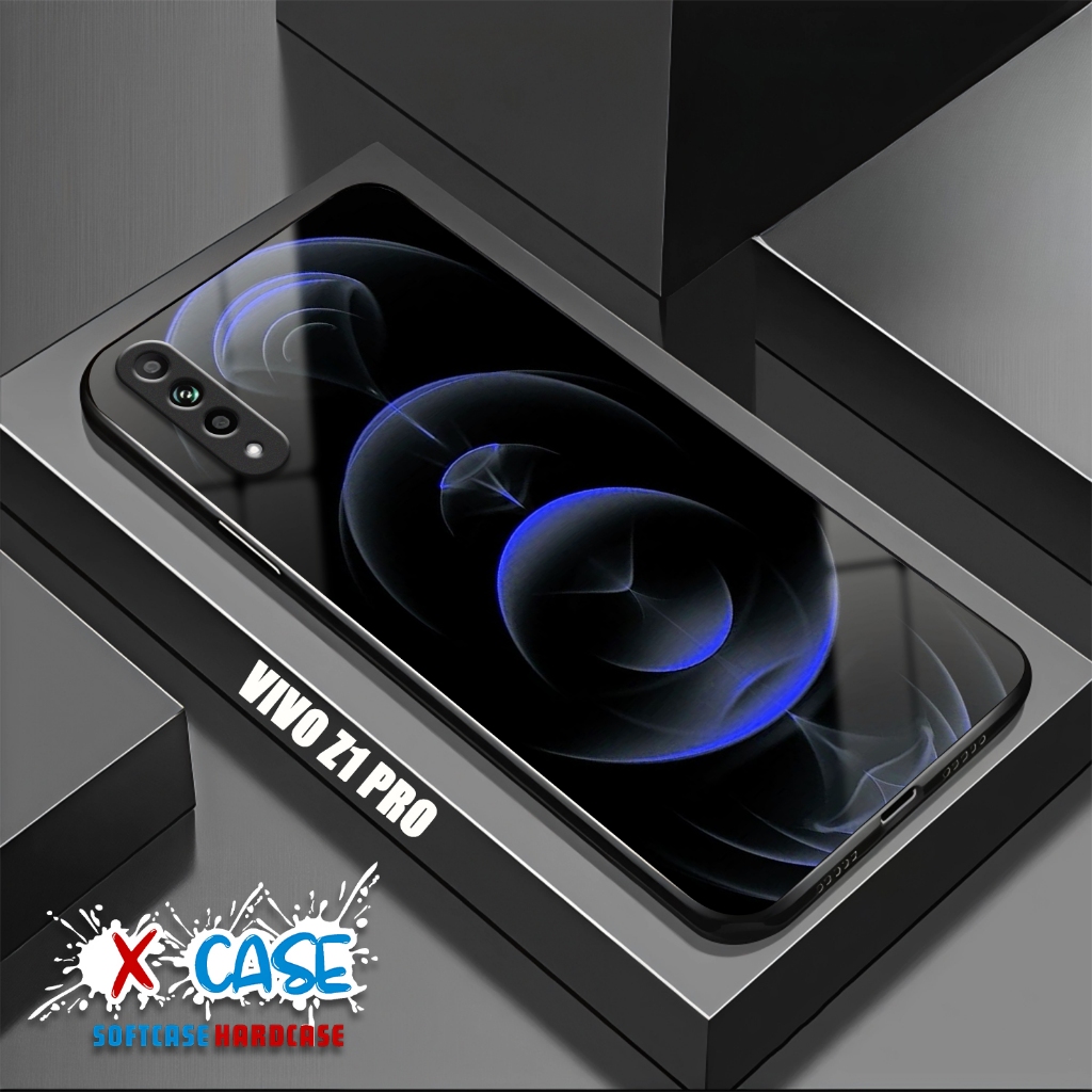 Softcase  Vivo Z1 Pro Casing Glossy Vivo Z1 pro Vivo 1951 1918 Case kaca - Kesing Kaca Kilau - Casin