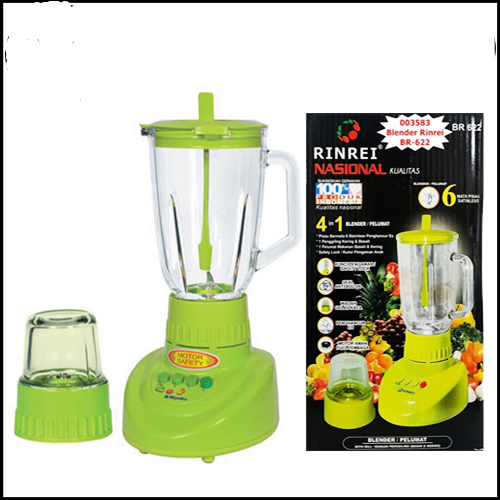 BLENDER RINREI NASIONAL RINREI BR-622 BLENDER 6 MATA PISAU