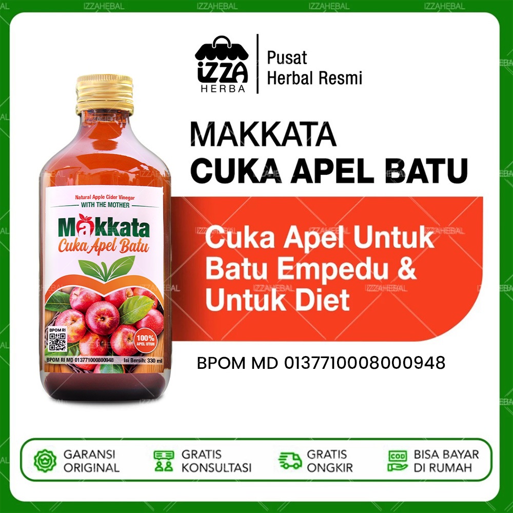 

Cuka Apel Makkata Cuka Apel Untuk Batu Empedu Dan Untuk Diet Original Bpom