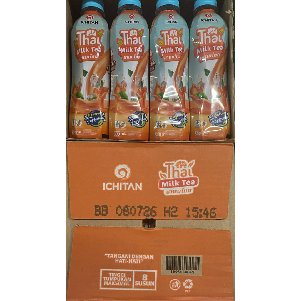 

1 Dus Isi 24 Btl Ichitan Thai Milk Tea 300 ml