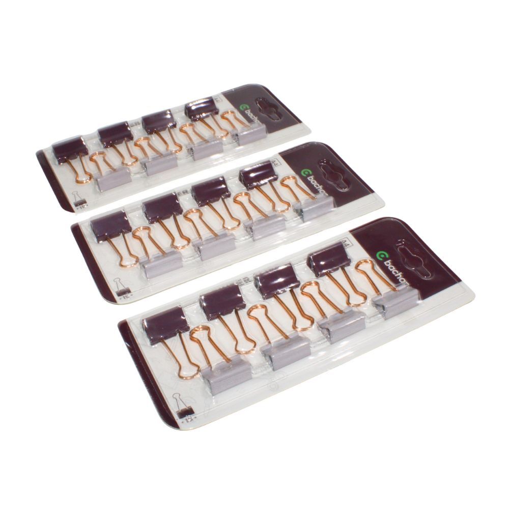 

GM BUSINESS COLOR LONG TAIL CLIPS BC-8997 25MM (8 PIECES)